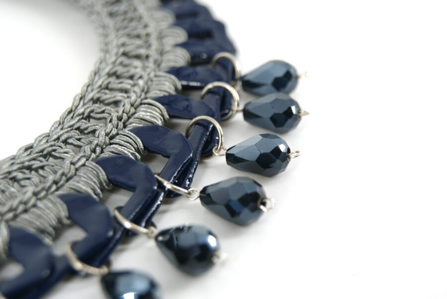 Collana con pendenti a goccia in cristallo | FRIDA - immagine 2