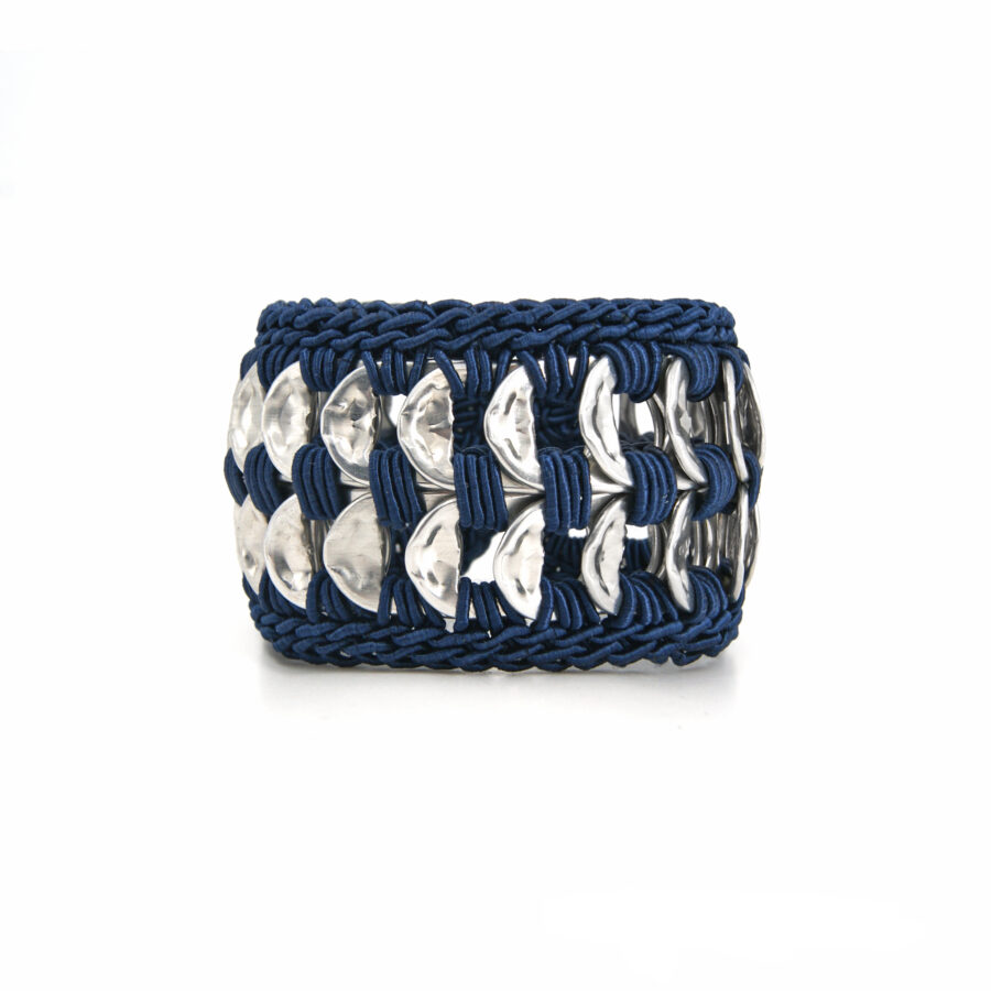 Bracciale leggerissimo con bottone vintage | GINEVRA